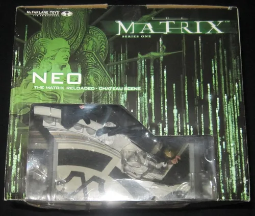 Vista 3 de McFarlane Figuras de acción Matrix Series 1 Deluxe BoxedSet Neo Chateau Scene