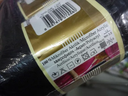 Vista 3 de Hilo para tejer a mano, hilo acrílico 100% microfibra, hilo Alize Diva, efecto seda, ganchillo arte, encaje, manualidades, lote de 4 madejas, 1532
