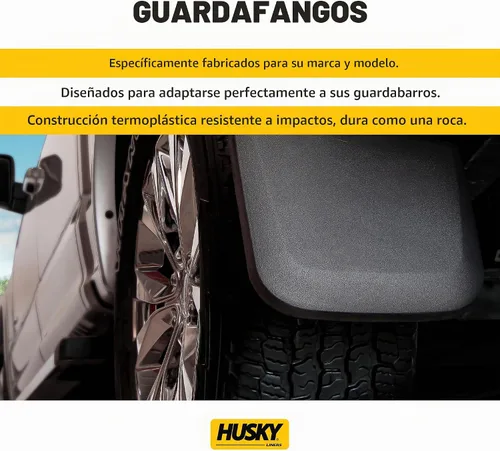 Vista 3 de Husky Liners — Guardabarros Delanteros y Traseros Se adapta a Ram 2500, Ram 3500 2019-2024 (Sin Extensiones de Guardabarros y Excluye Dually)
