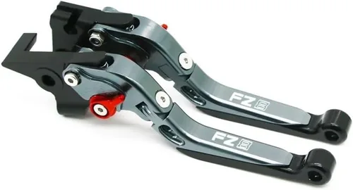 Vista 22 de Motorcycle Clutch Lever for FZ8 FZ-8 2011 2012 2013 2014 2015 2016-2020 Motorcycle Adjustable Folding Extendable Brake Clutch Levers Handle