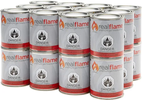 Vista 6 de Gel combustible Real Flame, 12 unidades, Blanco