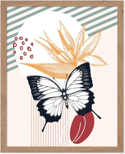 Vista 77 de Poster Master Póster clásico, impresión expresionista vintage, regalo para artistas, amigos, animales en un recinto, horquilla, abstracto, cubismo