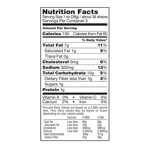 Vista 4 de Sensible Portions Garden Veggie Straws, queso cheddar, 5 onzas (paquete de 12)