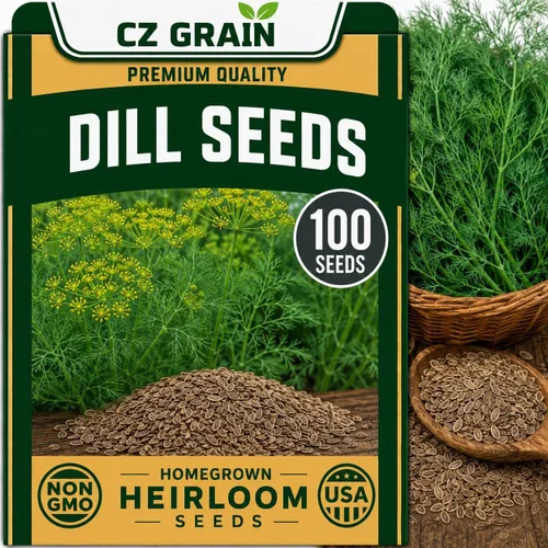 Vista 25 de CZ Grain Semillas para plantar, 40 pequeñas mezclas de calabaza