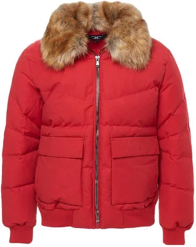 Vista 5 de Jordan Craig Hombre Hollis Bomber Chaqueta (Rojo)
