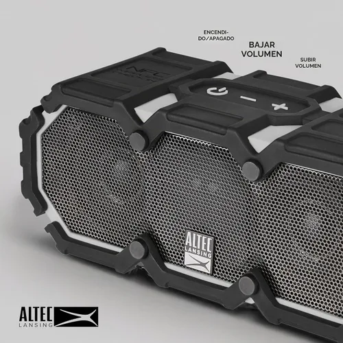 Vista 3 de Altavoz Mini Life Jacket 2 de Altec Lansing con Bluetooth, a prueba de agua