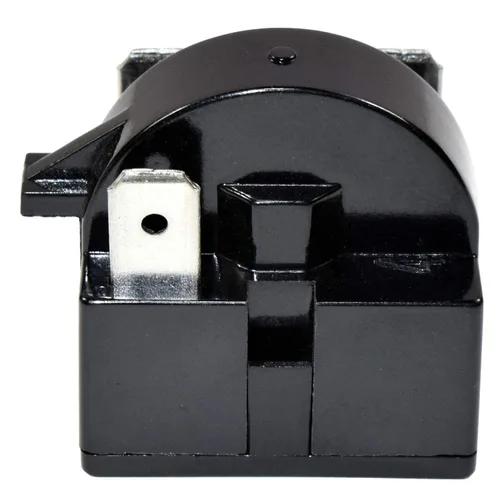 Vista 2 de 3 Pin QP2-4R7 4.7 Ohm Relé de arranque automático del refrigerador compatible con mini refrigeradores/refrigeradores compactos/congeladores