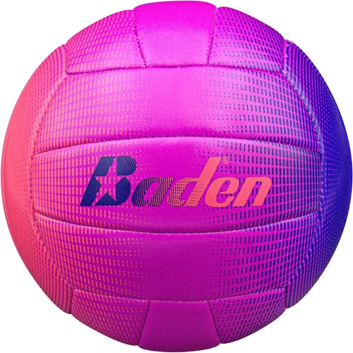 Vista 13 de Baden Fun Design Official Size & Weight Indoor & Outdoor Volleyball Bright & Beachy! Soft Touch Synthetic Leather, Durable Stitching All Ages