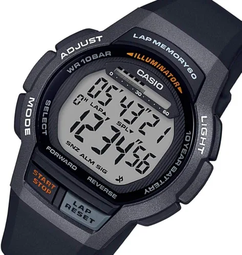 Vista 3 de Casio WS-1000H-1A - Reloj digital para hombre (3,280.8ft, 328.1ft)