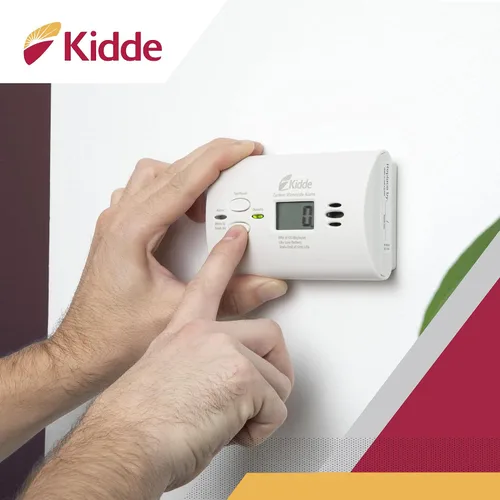 Vista 5 de Kidde KN-COPP-B-LPM Alarma de monóxido de carbono con pantalla digital, funciona con pilas, Multi, 21008873