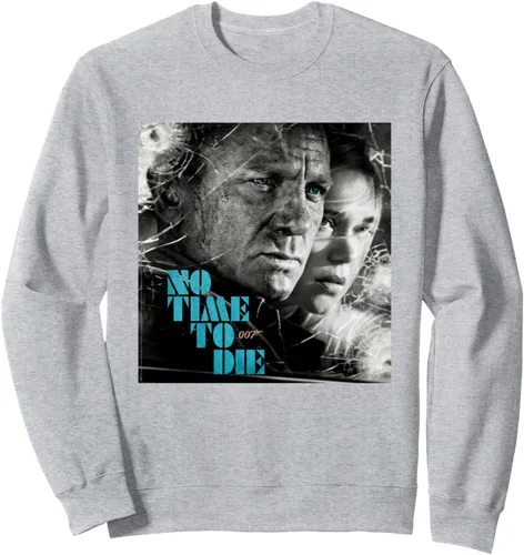 Vista 3 de Official James Bond 007 Sudadera sin tiempo para morir, Negro