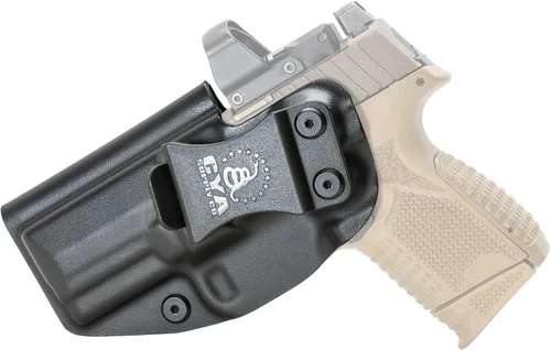 Vista 46 de CYA Supply Co. - Fundas IWB Black Optics Ready - Múltiples ajustes - Propiedad de veteranos - Fabricado en Estados Unidos