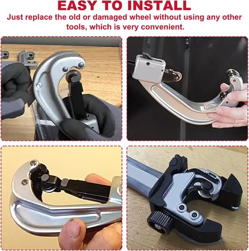 Vista 5 de 41317 - Rueda de repuesto para cortador de tubos RIDGID E-3469, cortador de tubos de cobre compatible con 101 103 104 117 118 150 151 152 153 205