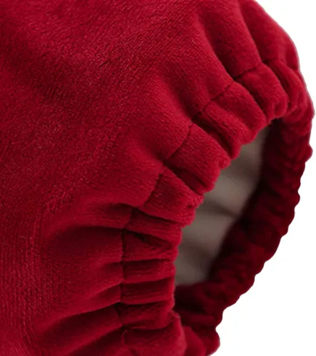 Vista 7 de famuka Vestido rojo de princesa de manga larga para niña pequeña
