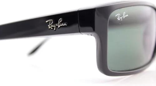 Vista 5 de RB4151 - 601 Gafas de sol negras con lente verde de 2323in Negro 59 mm