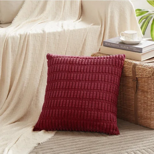 Vista 56 de Fancy Homi - Fundas decorativas para cojines, 18 x 18 pulgadas, para sala, sofá o cama, decoración rural, estilo bohemio, funda de cojín cuadrada