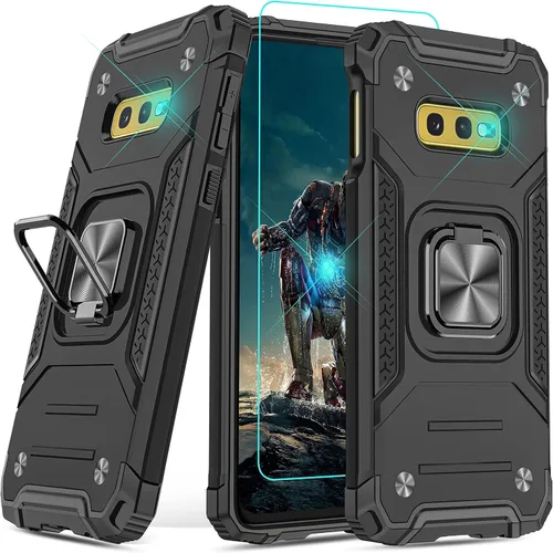 Vista 41 de YmhxcY Funda para Galaxy Note 8, funda para Galaxy Note 8 con protector de pantalla curvado 3D, fundas de grado armadura con soporte giratorio