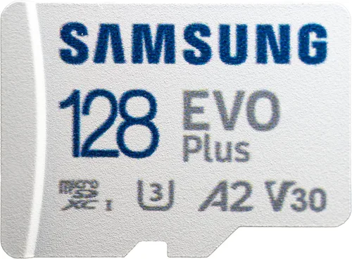 Vista 3 de Samsung EVO Plus 128GB MicroSDXC Clase 10 UHS-I tarjeta de memoria funciona con Nintendo Switch, Lite, Switch OLED consola de juegos (MB-MC128KA)