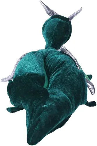 Vista 3 de Happy Feet Pantuflas de animales para adultos y niños, acogedoras y cómodas, suela de goma resistente, plantilla gruesa de espuma viscoelástica