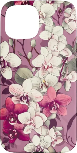 Vista 6 de Orchid Flowers Purple Pink Floral Case for iPhone 17
