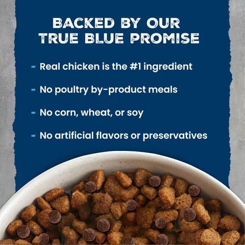 Vista 6 de Blue Buffalo Wilderness - Alimento seco natural con alto contenido proteínico y cereales saludables para perros adultos, pollo, bolsa de 4.5 libras