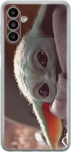 Vista 6 de ERT GROUP Caja del teléfono móvil para Samsung A13 5G/A04S Original y con licencia oficial Star Wars Patrón Baby Yoda 004 adaptado de manera óptima