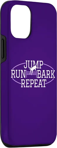Vista 3 de iPhone 15 Dog Agility Handler - Jump Run Bark Repeat - Dog Agility Case