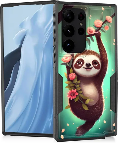 Vista 143 de Funda para Galaxy A14 5G, resistente de doble capa híbrida de policarbonato duro, goma suave, a prueba de golpes, funda protectora resistente