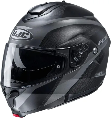Vista 4 de HJC C91 Taly - Casco de motocicleta natural, aprobado por DOT (MC1SF, S)