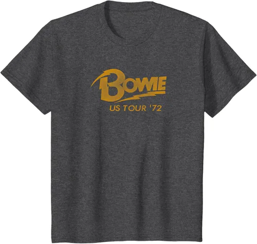 Vista 11 de David Bowie - Camiseta US Tour '72, Negro