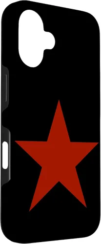 Vista 3 de Cyber Y2K Red Star On Black Front Retro Aesthetic Vintage Case for iPhone 16