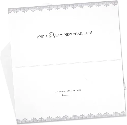 Vista 2 de Hallmark - Paquete de tarjeteros para dinero de Navidad o tarjetas de regalo, muy alegre (6 tarjetas navideñas con sobres)