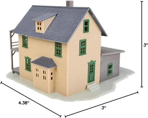 Vista 3 de Walthers Trainline Kit de casa de habitación modelo a escala HO