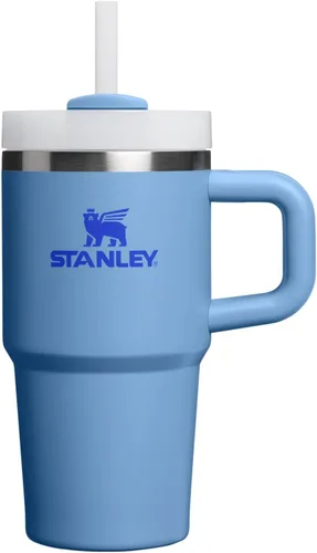Vista 209 de STANLEY Quencher H2.0 Vaso Térmico con asa y pajilla, 64 onzas, tapa Flowstate de 3 posiciones, gran capacidad para viajes y deportes, vaso de acero