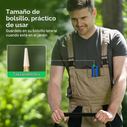 Vista 7 de Podadora manual VIVOSUN, para jardinería, con cuchillas rectas de acero inoxidable Curved Precision Stainless Steel Blades, Comfort Ergonomic