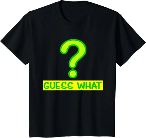 Vista 67 de Question Mark playera Guess What playera, hombre XL, Púrpura