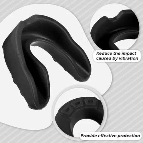 Vista 4 de Frienda - 50 protectores bucales de fútbol a granel juvenil, boquilla deportiva atlética para chicle para hockey, karate, baloncesto, boxeo