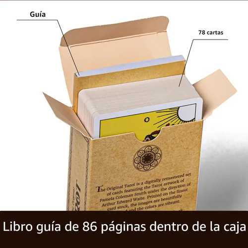 Vista 3 de El Tarot Original, Baraja de 78 Cartas