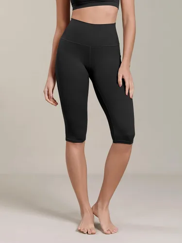 Vista 3 de ODODOS Pantalones capri de yoga suaves como mantequilla para salón con bolsillos para mujeres, leggings capri de cintura alta de 14"/19"/21