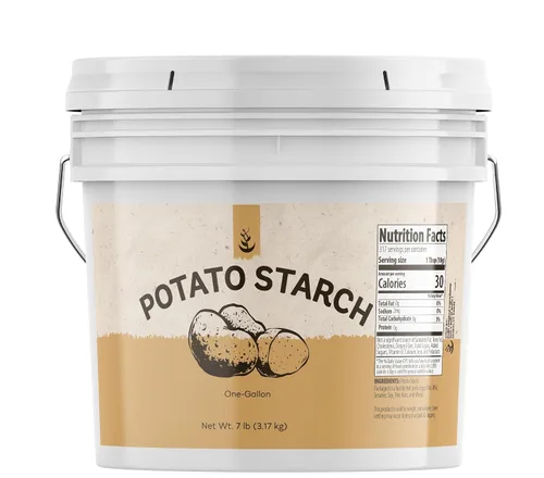Vista 4 de Ingredientes Originales Puros Fécula de Patata (24 oz) Espesante Para Salsas, Sopa y Salsa