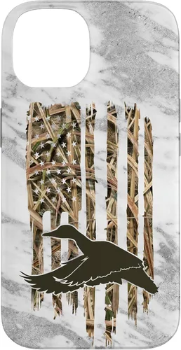Vista 4 de Funda para iPhone 11 Pro Max con diseño de camuflaje y bandera de Estados Unidos