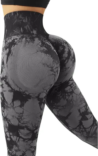 Vista 2 de Suuksess - Calzas para mujeres con levantamiento de glúteos sin costuras pantalones de entrenamiento de yoga con cintura alta