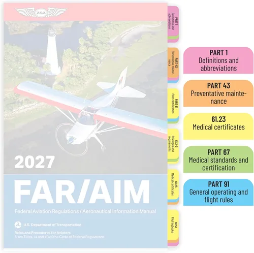 Vista 3 de ASA FAR/AIM 2027 con pestañas de referencia rápida