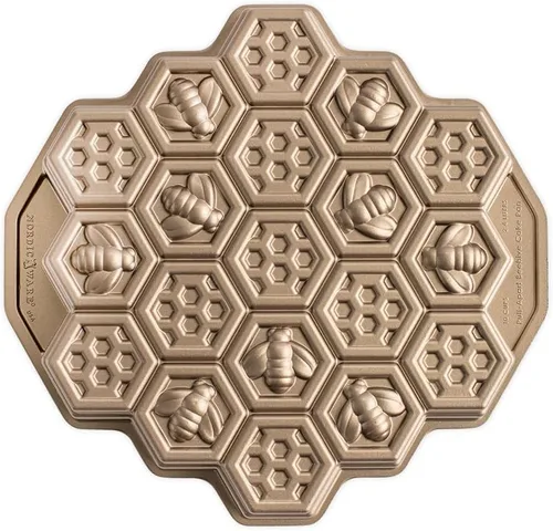 Vista 7 de Nordic Ware Busy Bee Bitelet, capacidad de 1.75 tazas, tofe