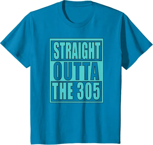 Vista 3 de Miami Straight Outta The 305 Funny South Florida Fan - Camiseta