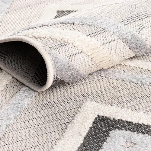 Vista 6 de Unique Loom Colección Arlo Alfombra de área - Hannah (rectangular 2' 0" x 3' 0", beige arenoso/gris)