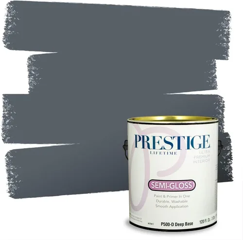 Vista 16 de Prestige Paints - 2 en 1, pintura base y pintura de exterior, E100-N-SW6988