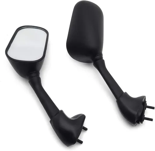 Vista 7 de MT058-BK - Espejos laterales de repuesto para equipo original, color negro, compatible con Yzfr6 Yzf-R6 YZF-R1 Yzfr1 1998 1999 2000 2001 2002