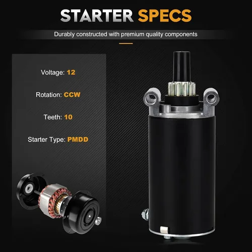 Vista 3 de SAB0157 Arrancador compatible con Cub Cadet Courage Kohler 7000 Series SV710-SV740 SV810-SV840, 20 21 22 23 24 25 26 27 HP Reemplazar 32-098-01-S