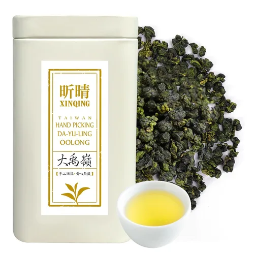 Vista 9 de Xin Qing GABA Té Oolong Té GABA Jia Ye Oolong Taiwán Té de alta montaña 150g/5.29oz